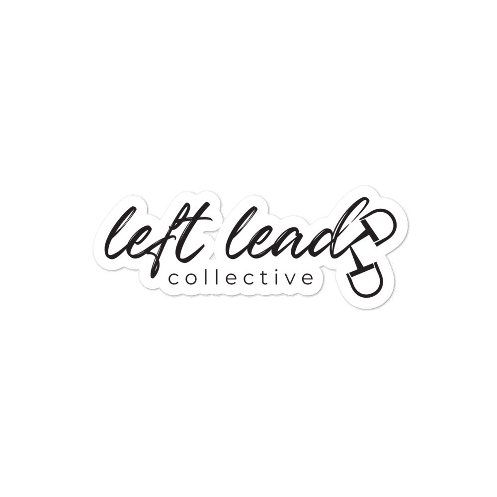 Left Lead Collective Logo Sticker