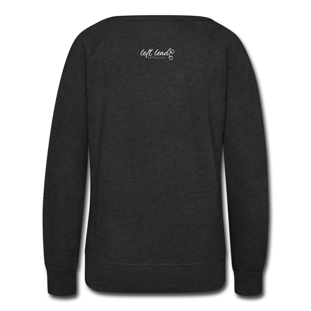 Dirty Boots, Clean Rounds Crewneck Sweater - heather black