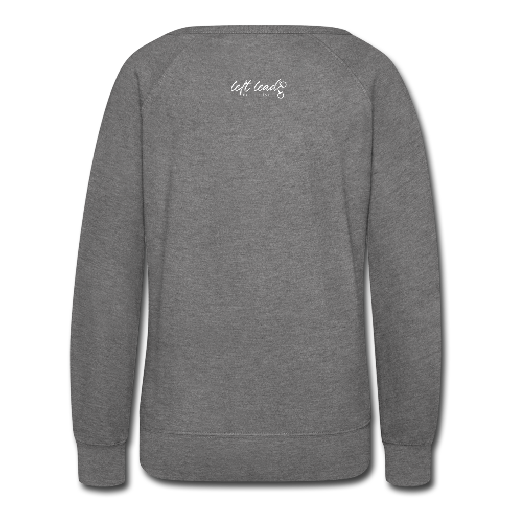 Dirty Boots, Clean Rounds Crewneck Sweater - heather gray