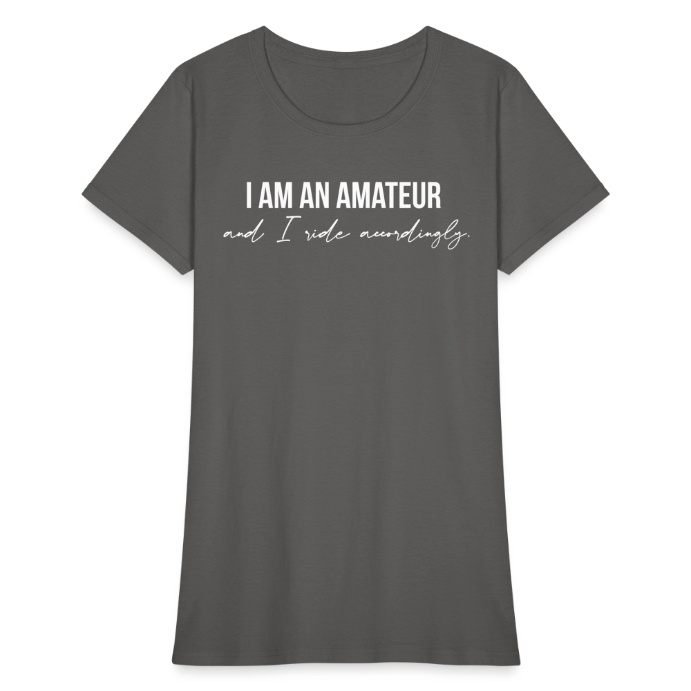 The Adult Amateur Collab Tee - charcoal