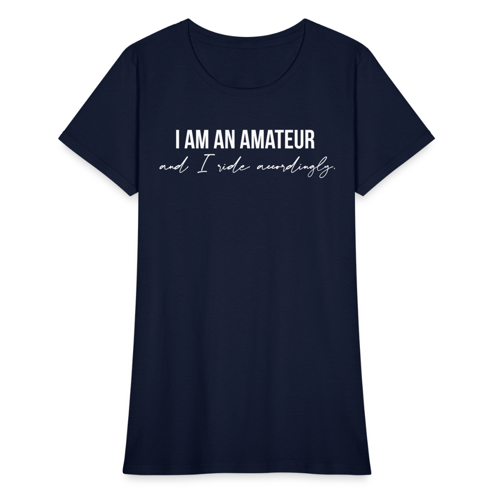 The Adult Amateur Collab Tee - navy